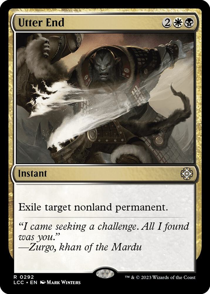 Utter End [Commander: The Lost Caverns of Ixalan] 292