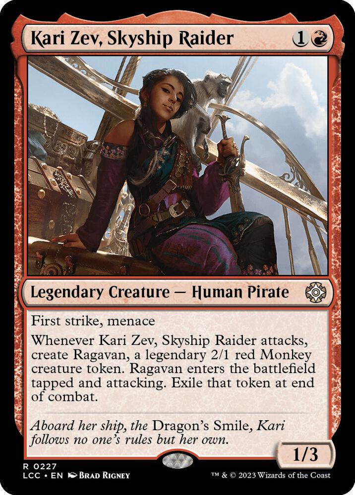 Kari Zev, Skyship Raider [Commander: The Lost Caverns of Ixalan] 227