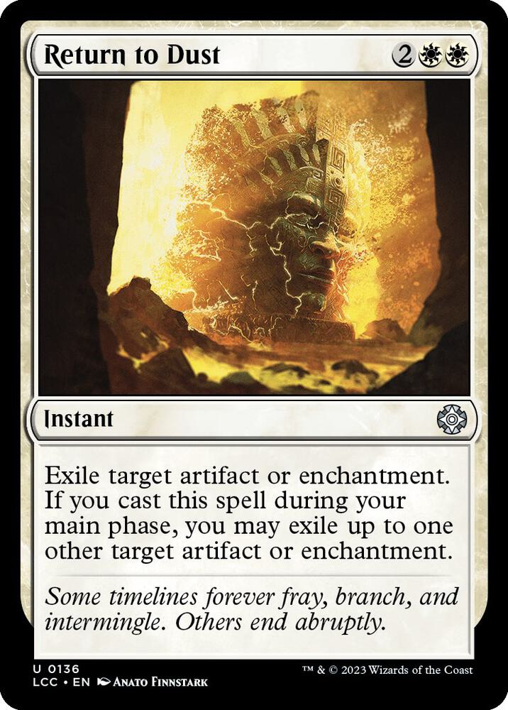 Return to Dust [Commander: The Lost Caverns of Ixalan] 136