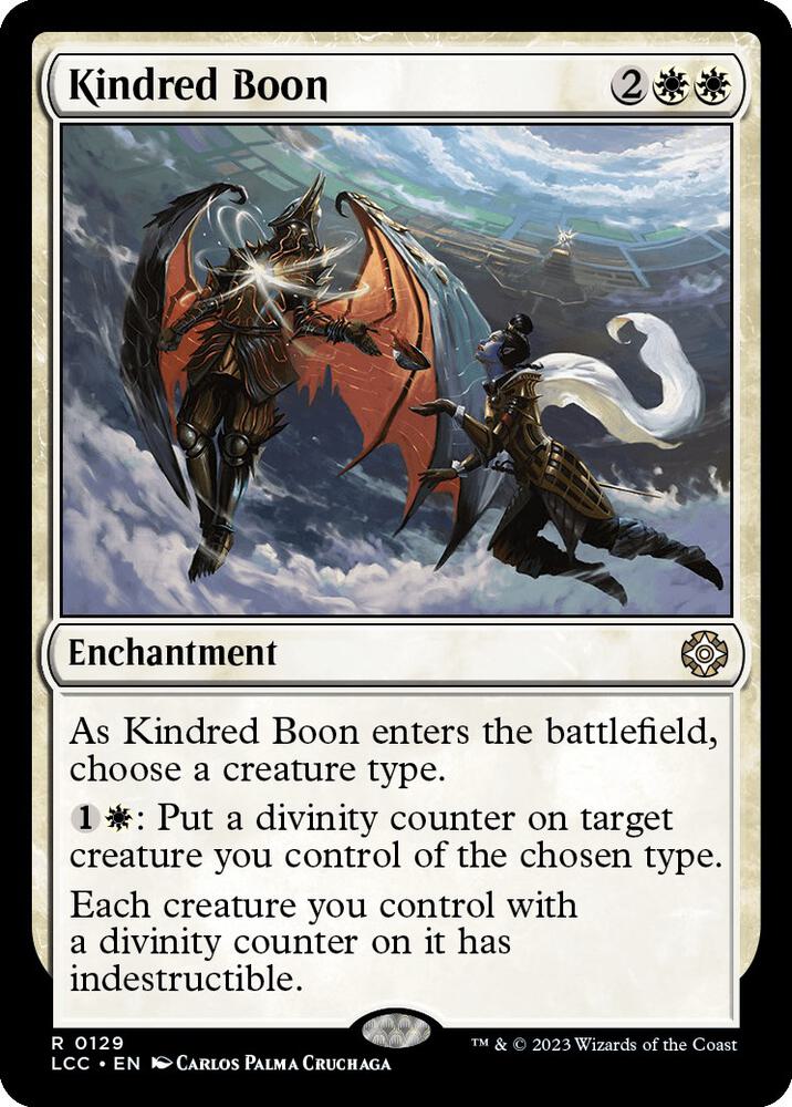 Kindred Boon [Commander: The Lost Caverns of Ixalan] 129