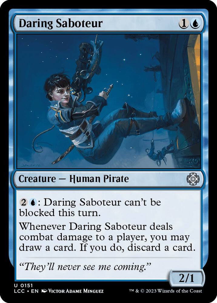 Daring Saboteur [Commander: The Lost Caverns of Ixalan] 151