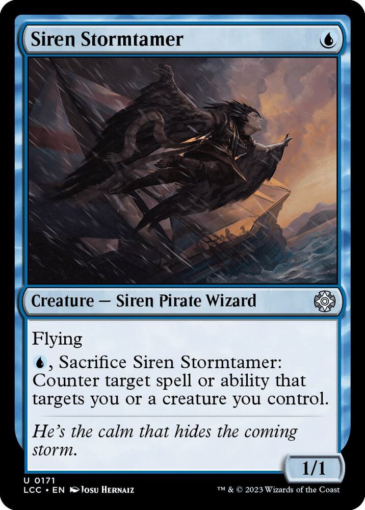 Siren Stormtamer [Commander: The Lost Caverns of Ixalan] 171