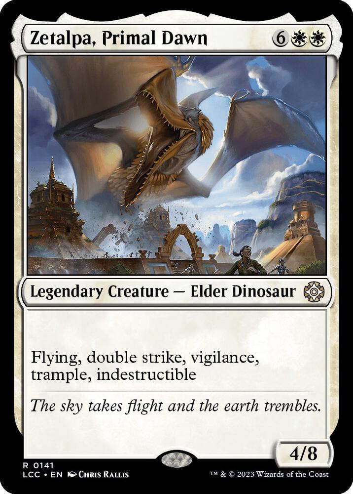 Zetalpa, Primal Dawn [Commander: The Lost Caverns of Ixalan] 141
