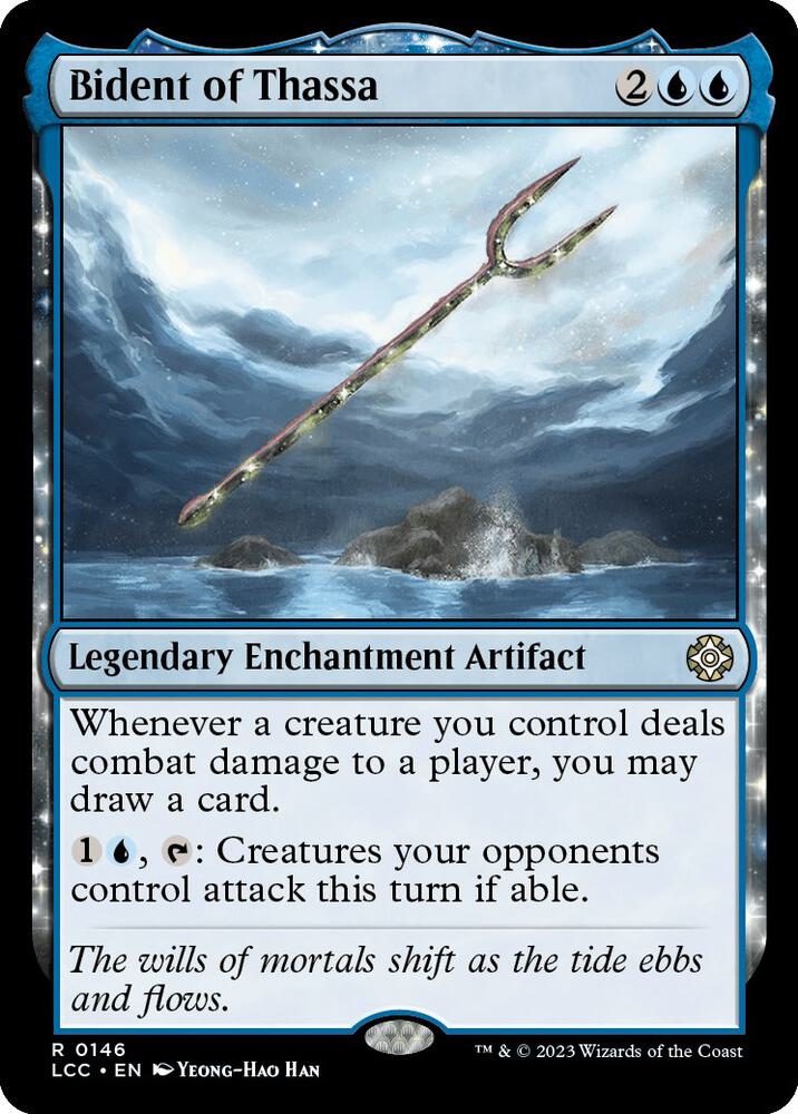 Bident of Thassa [Commander: The Lost Caverns of Ixalan] 146