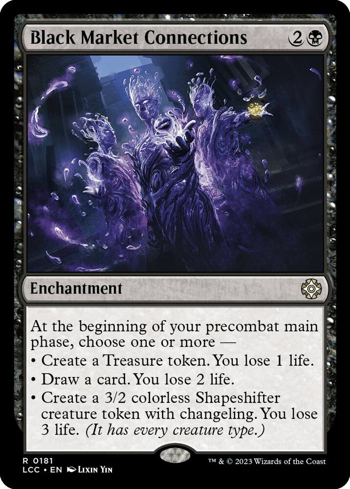 Black Market Connections [Commander: The Lost Caverns of Ixalan] 181