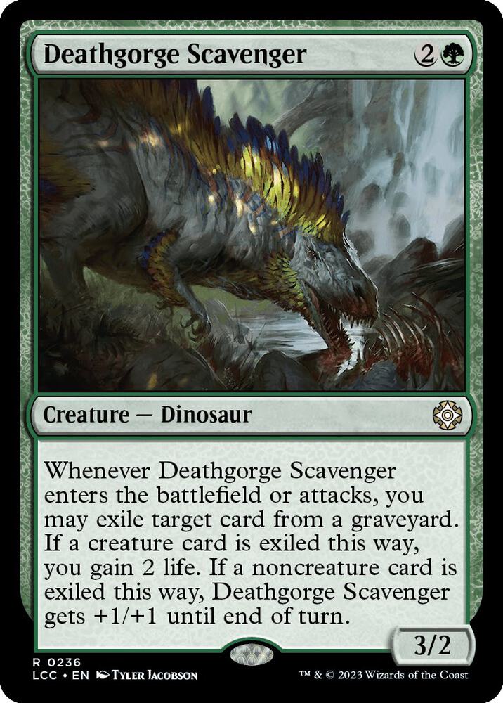Deathgorge Scavenger [Commander: The Lost Caverns of Ixalan] 236