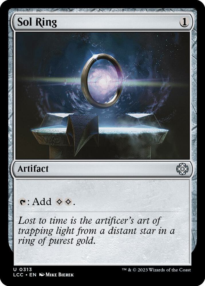 Sol Ring [Commander: The Lost Caverns of Ixalan] 313