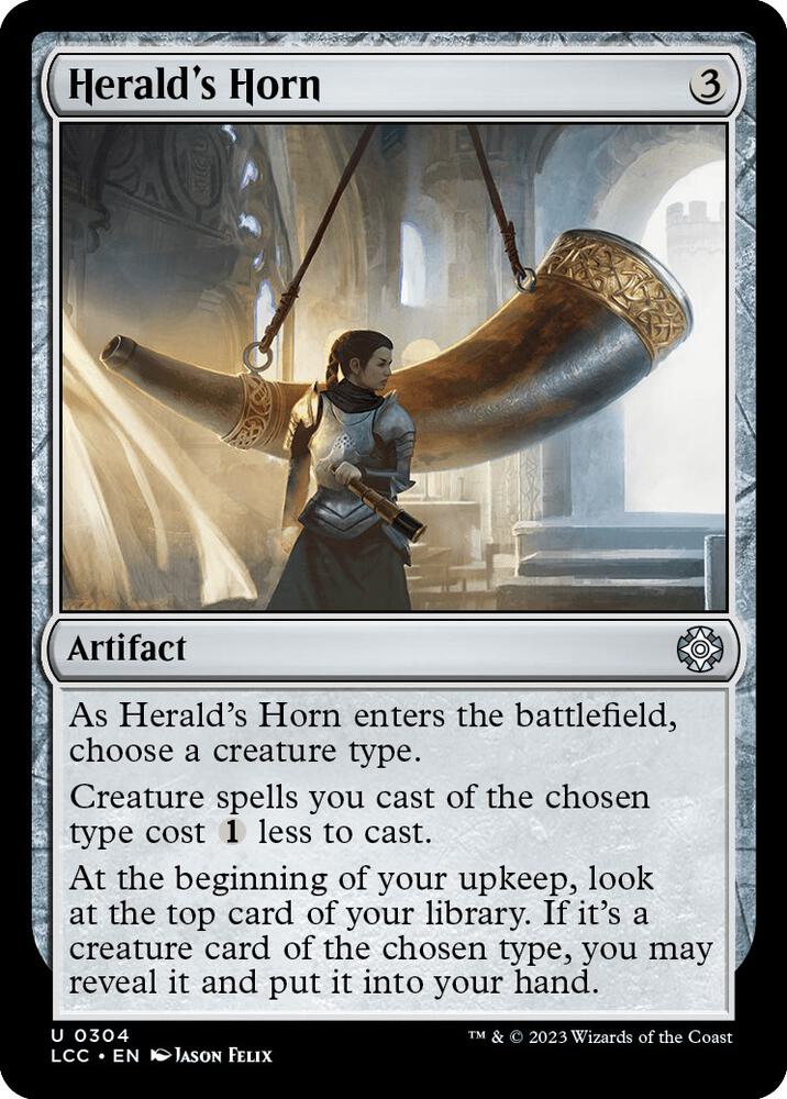 Herald's Horn [Commander: The Lost Caverns of Ixalan] 304