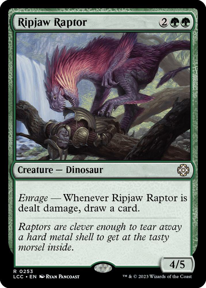 Ripjaw Raptor [Commander: The Lost Caverns of Ixalan] 253