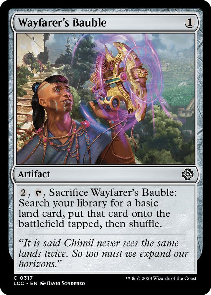 Wayfarer's Bauble [Commander: The Lost Caverns of Ixalan] 317