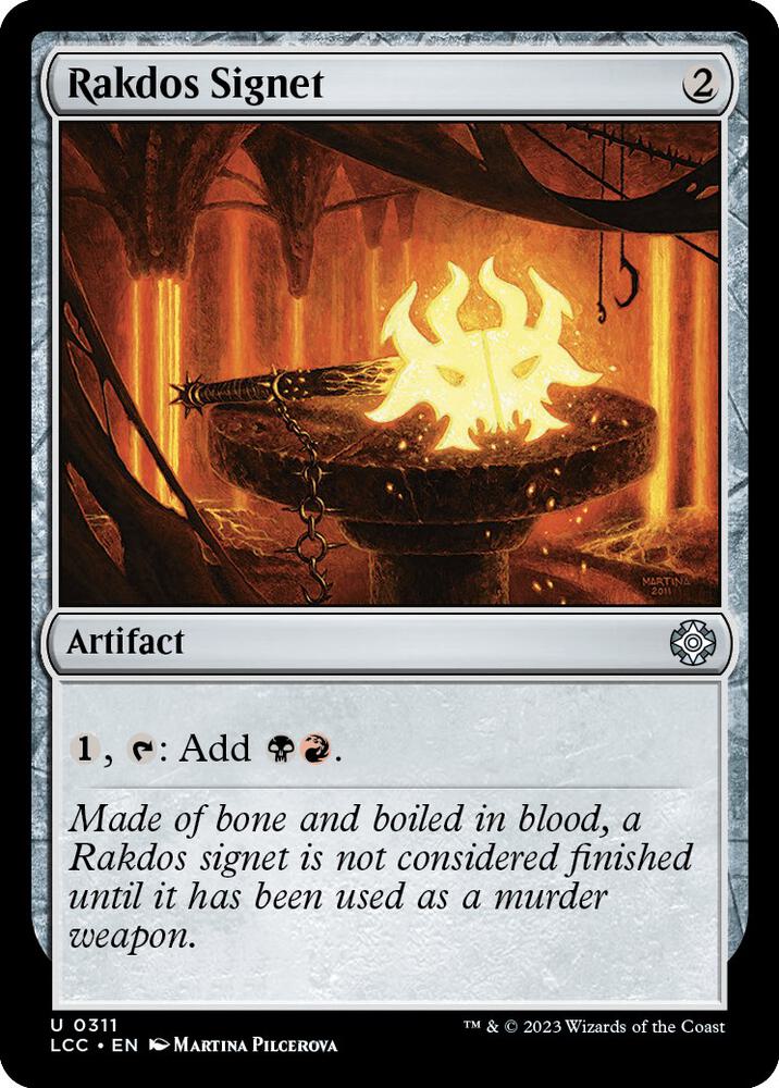 Rakdos Signet [Commander: The Lost Caverns of Ixalan] 311