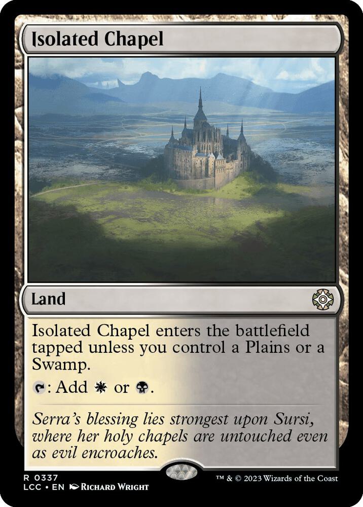 Isolated Chapel [Commander: The Lost Caverns of Ixalan] 337