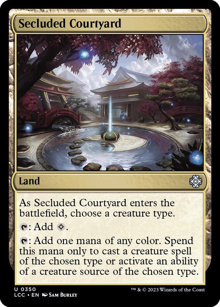 Secluded Courtyard [Commander: The Lost Caverns of Ixalan] 350