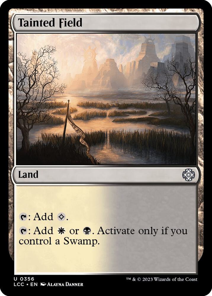 Tainted Field [Commander: The Lost Caverns of Ixalan] 356