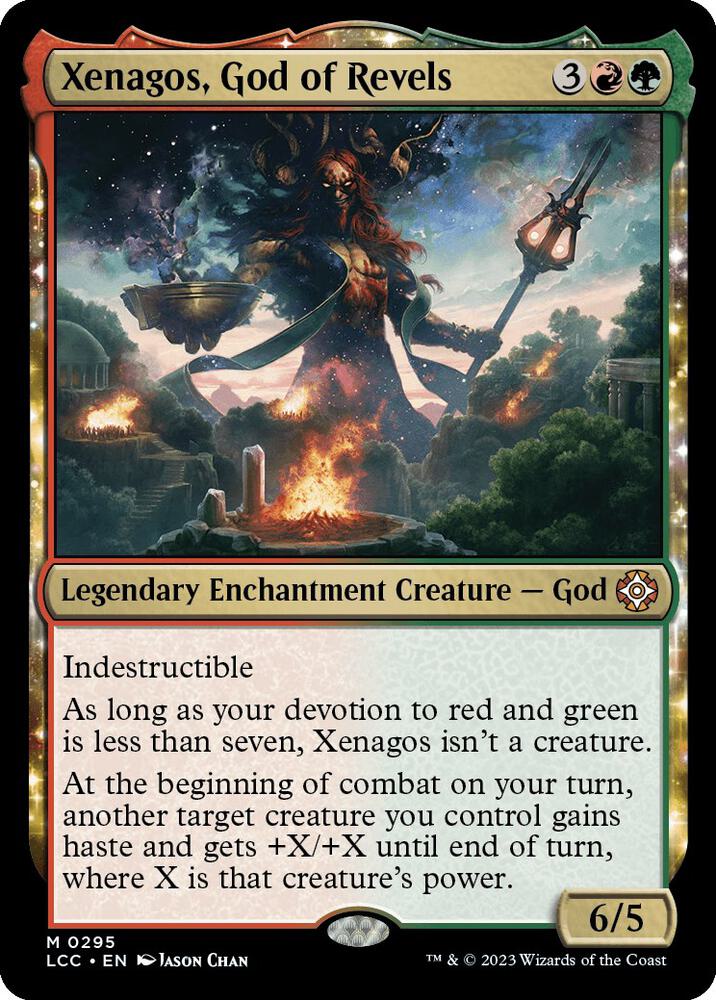 Xenagos, God of Revels [Commander: The Lost Caverns of Ixalan] 295