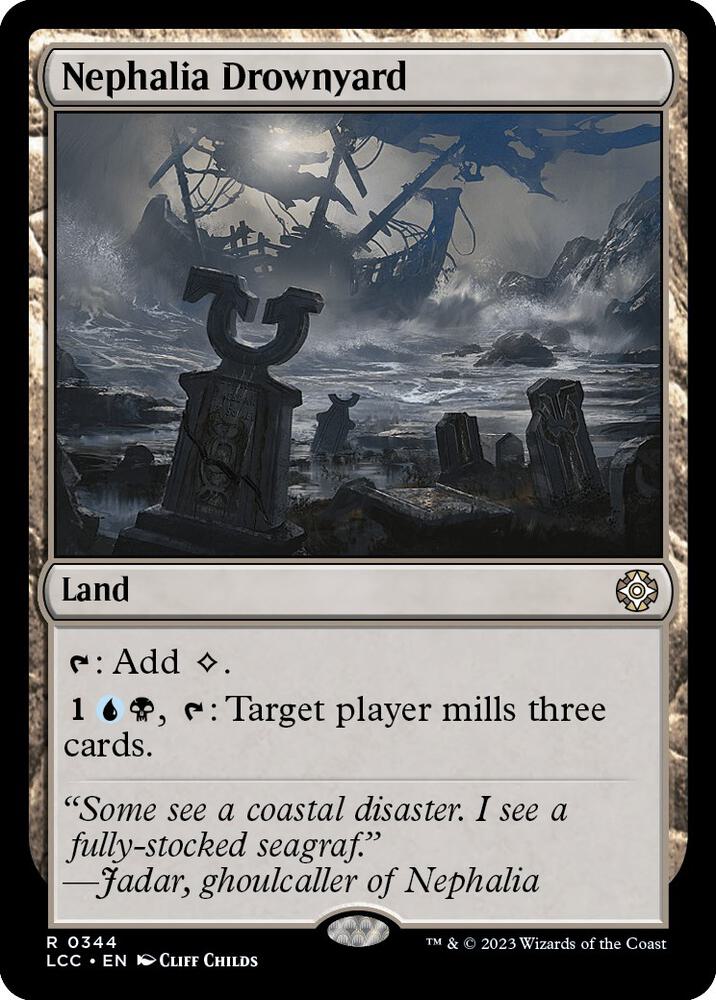 Nephalia Drownyard [Commander: The Lost Caverns of Ixalan] 344