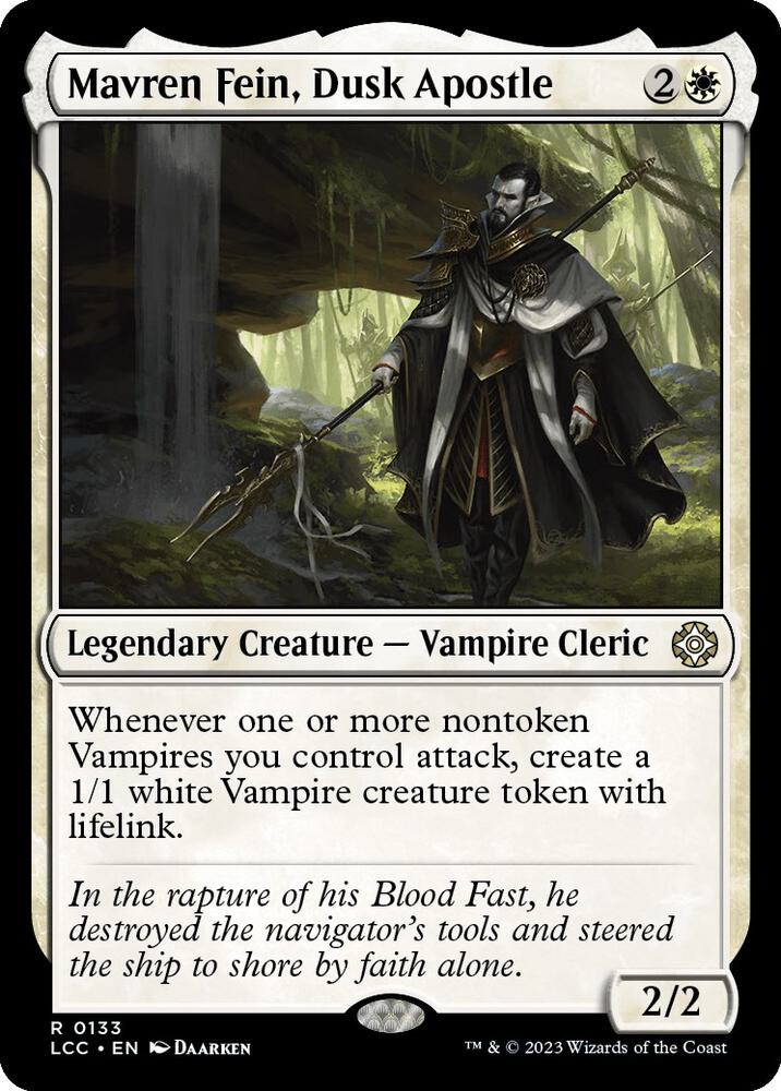 Mavren Fein, Dusk Apostle [Commander: The Lost Caverns of Ixalan] 133