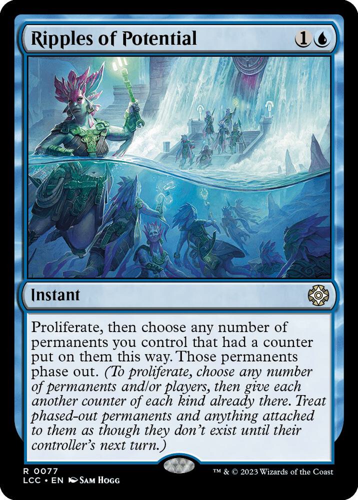 Ripples of Potential [Commander: The Lost Caverns of Ixalan] 77