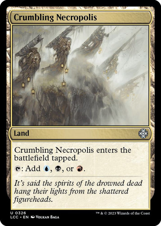 Crumbling Necropolis [Commander: The Lost Caverns of Ixalan] 326