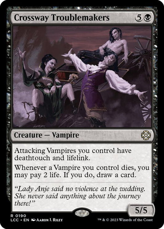Crossway Troublemakers [Commander: The Lost Caverns of Ixalan] 190