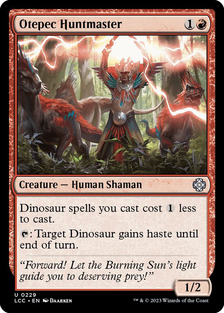 Otepec Huntmaster [Commander: The Lost Caverns of Ixalan] 229