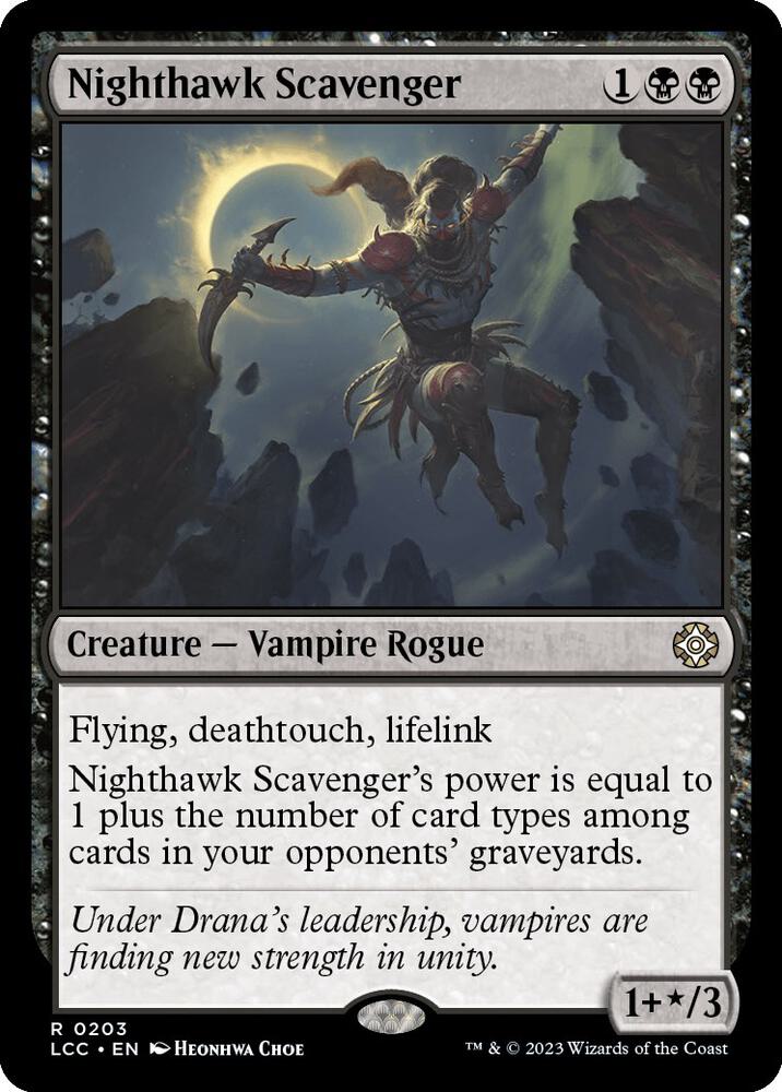Nighthawk Scavenger [Commander: The Lost Caverns of Ixalan] 203