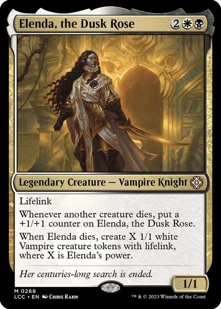 Elenda, the Dusk Rose [Commander: The Lost Caverns of Ixalan] 268