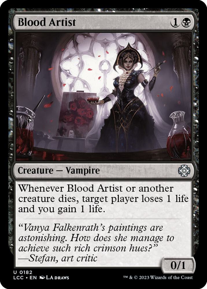 Blood Artist [Commander: The Lost Caverns of Ixalan] 182