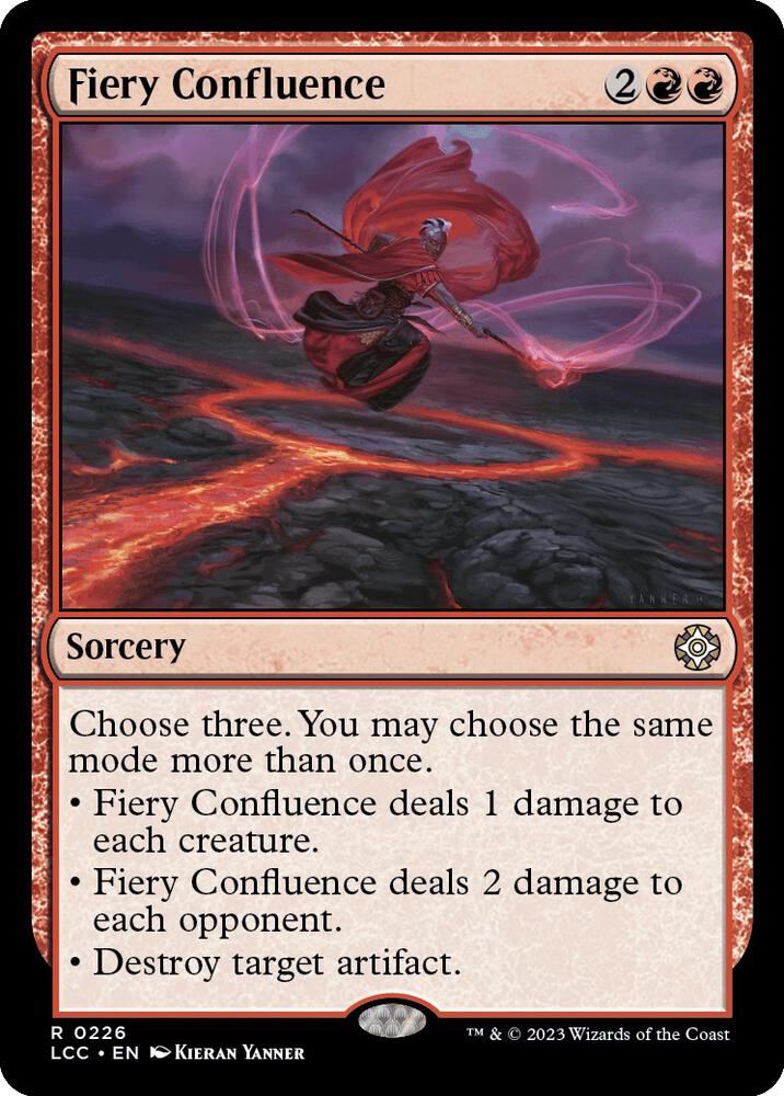 Fiery Confluence [Commander: The Lost Caverns of Ixalan] 226
