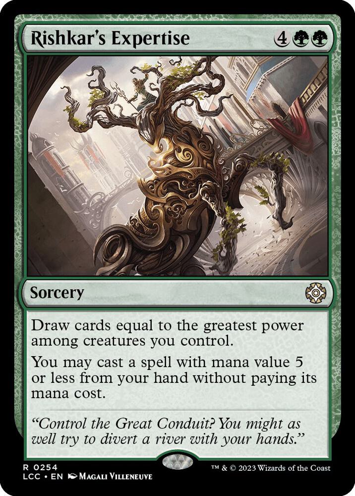 Rishkar's Expertise [Commander: The Lost Caverns of Ixalan] 254