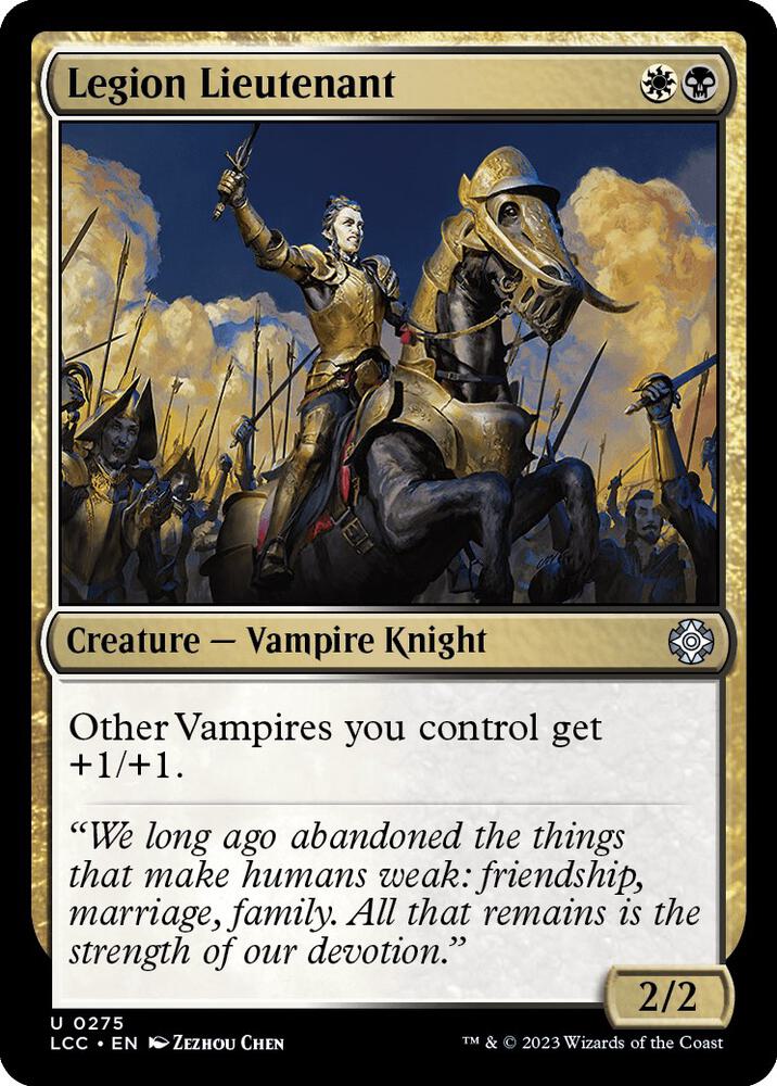 Legion Lieutenant [Commander: The Lost Caverns of Ixalan] 275