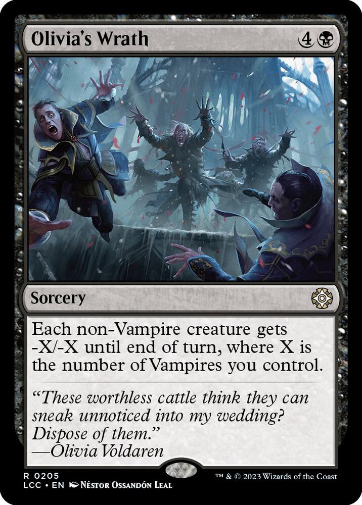 Olivia's Wrath [Commander: The Lost Caverns of Ixalan] 205
