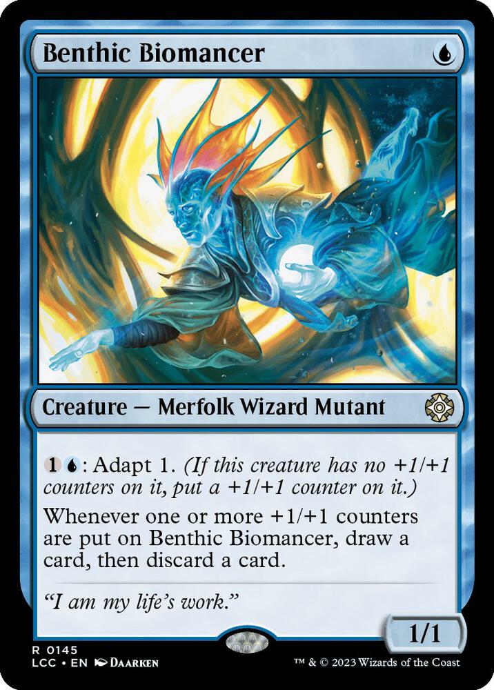 Benthic Biomancer [Commander: The Lost Caverns of Ixalan] 145