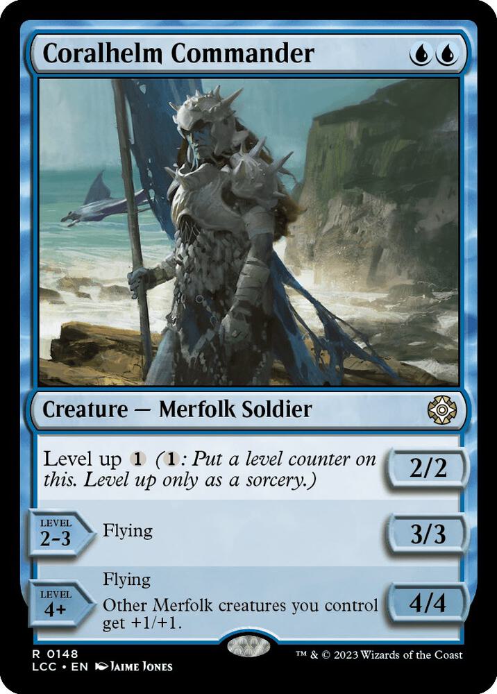 Coralhelm Commander [Commander: The Lost Caverns of Ixalan] 148