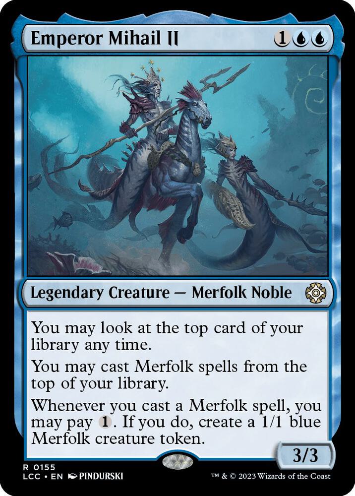 Emperor Mihail II [Commander: The Lost Caverns of Ixalan] 155