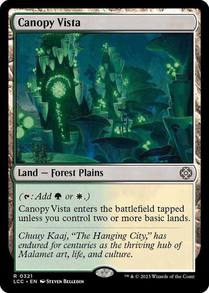 Canopy Vista [Commander: The Lost Caverns of Ixalan] 321