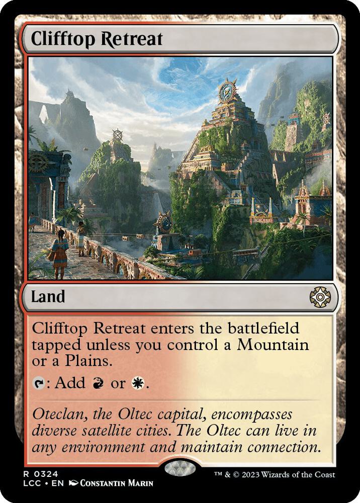 Clifftop Retreat [Commander: The Lost Caverns of Ixalan] 324