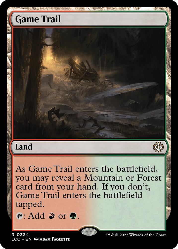 Game Trail [Commander: The Lost Caverns of Ixalan] 334