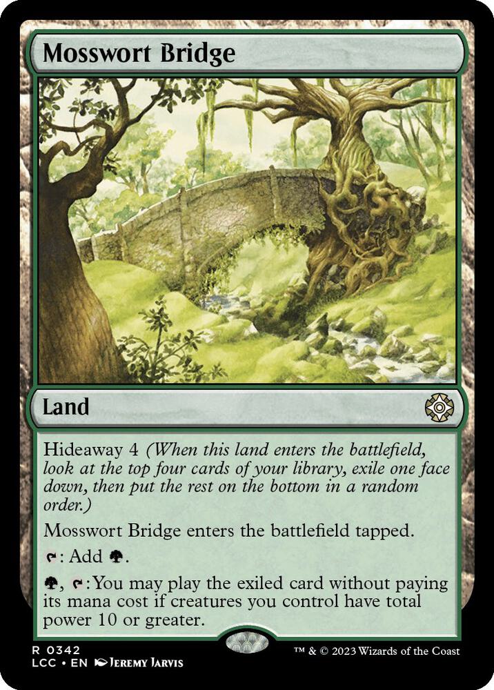 Mosswort Bridge [Commander: The Lost Caverns of Ixalan] 342
