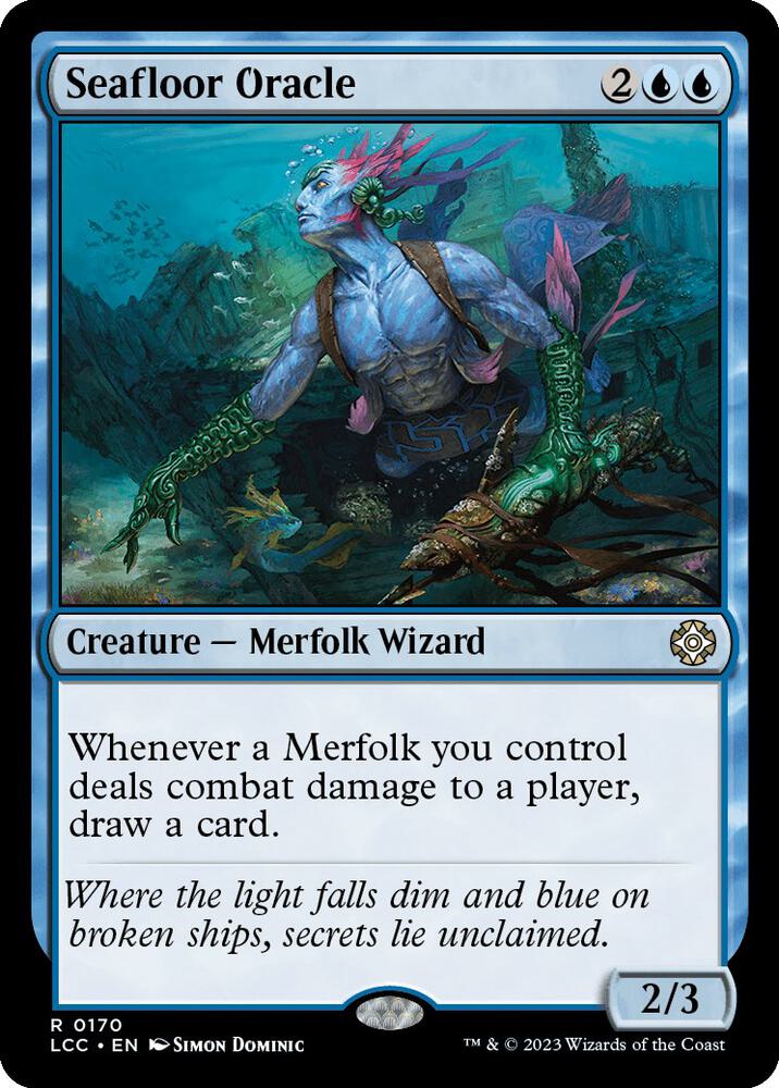 Seafloor Oracle [Commander: The Lost Caverns of Ixalan] 170