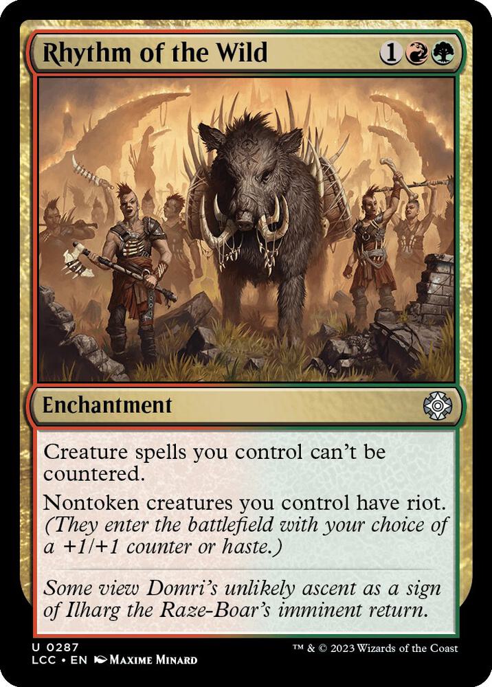 Rhythm of the Wild [Commander: The Lost Caverns of Ixalan] 287
