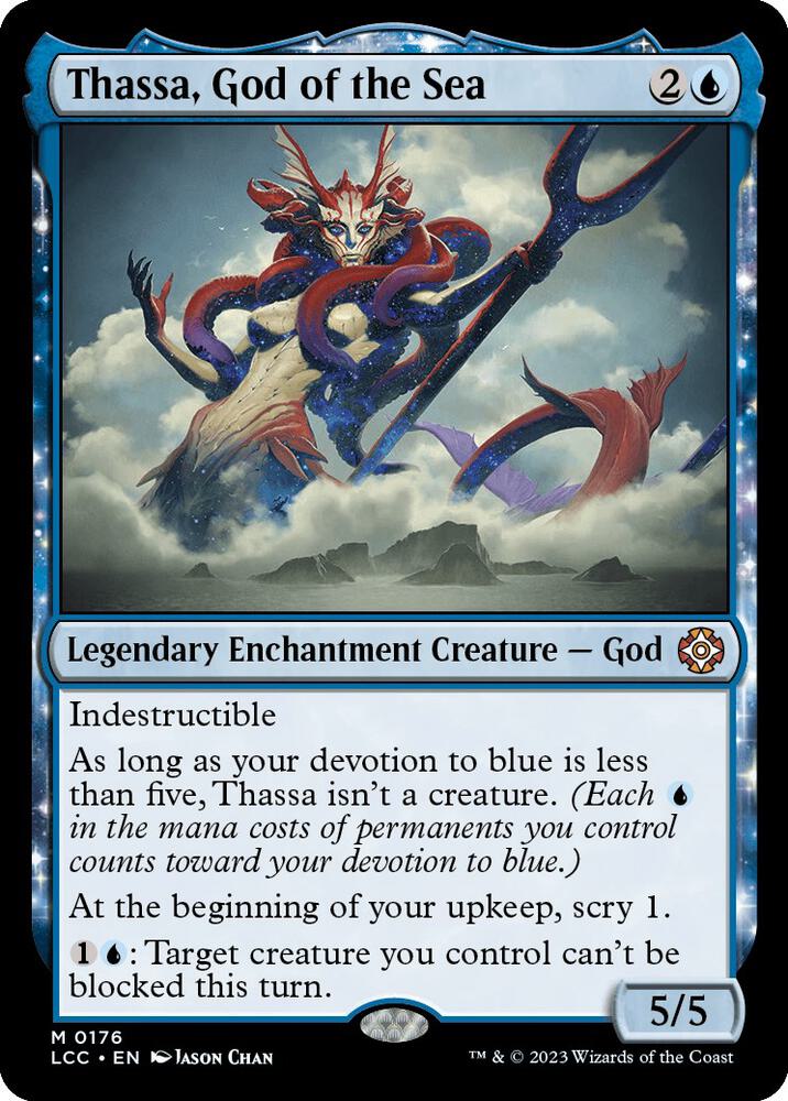 Thassa, God of the Sea [Commander: The Lost Caverns of Ixalan] 176