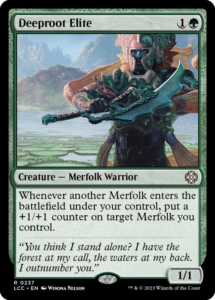 Deeproot Elite [Commander: The Lost Caverns of Ixalan] 237