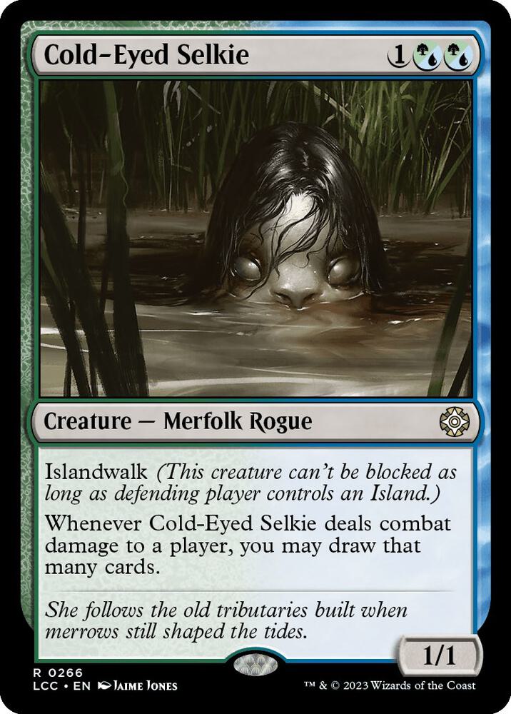 Cold-Eyed Selkie [Commander: The Lost Caverns of Ixalan] 266
