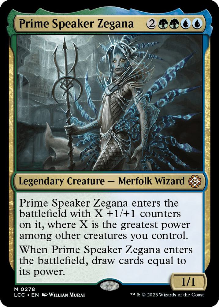 Prime Speaker Zegana [Commander: The Lost Caverns of Ixalan] 278
