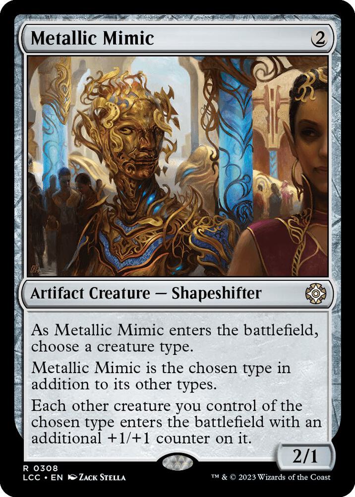 Metallic Mimic [Commander: The Lost Caverns of Ixalan] 308