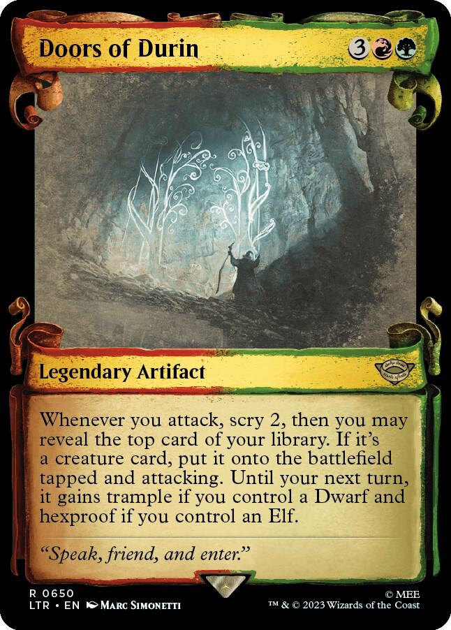 Doors of Durin (Showcase Scrolls) [Universes Beyond: The Lord of the Rings: Tales of Middle-earth] 650