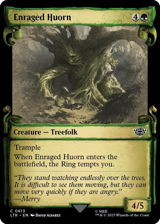 Enraged Huorn (Showcase Scrolls) [Universes Beyond: The Lord of the Rings: Tales of Middle-earth] 613
