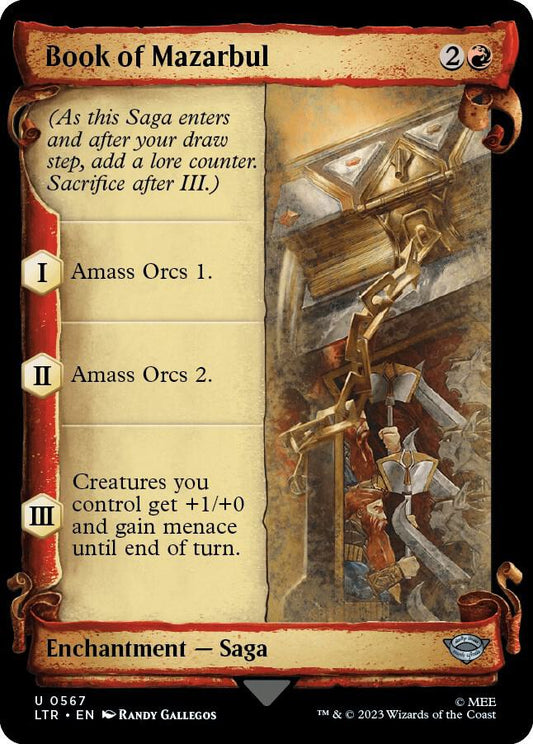 Book of Mazarbul (Showcase Scrolls) [Universes Beyond: The Lord of the Rings: Tales of Middle-earth] 567