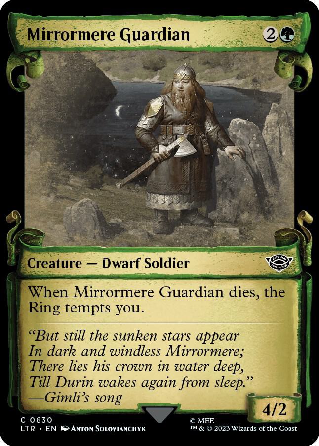 Mirrormere Guardian (Showcase Scrolls) [Universes Beyond: The Lord of the Rings: Tales of Middle-earth] 630